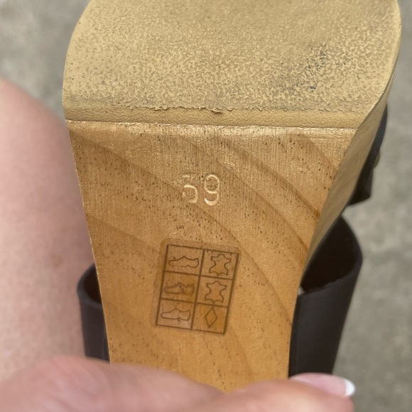 JEFFREY CAMPBELL Eulalia Platform Mule in Black Size 8.5 - Picture 6 of 8